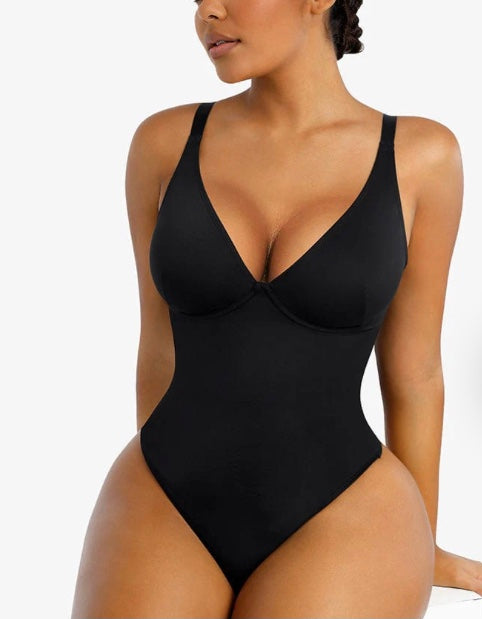 Shapewear bodysuit full buttom