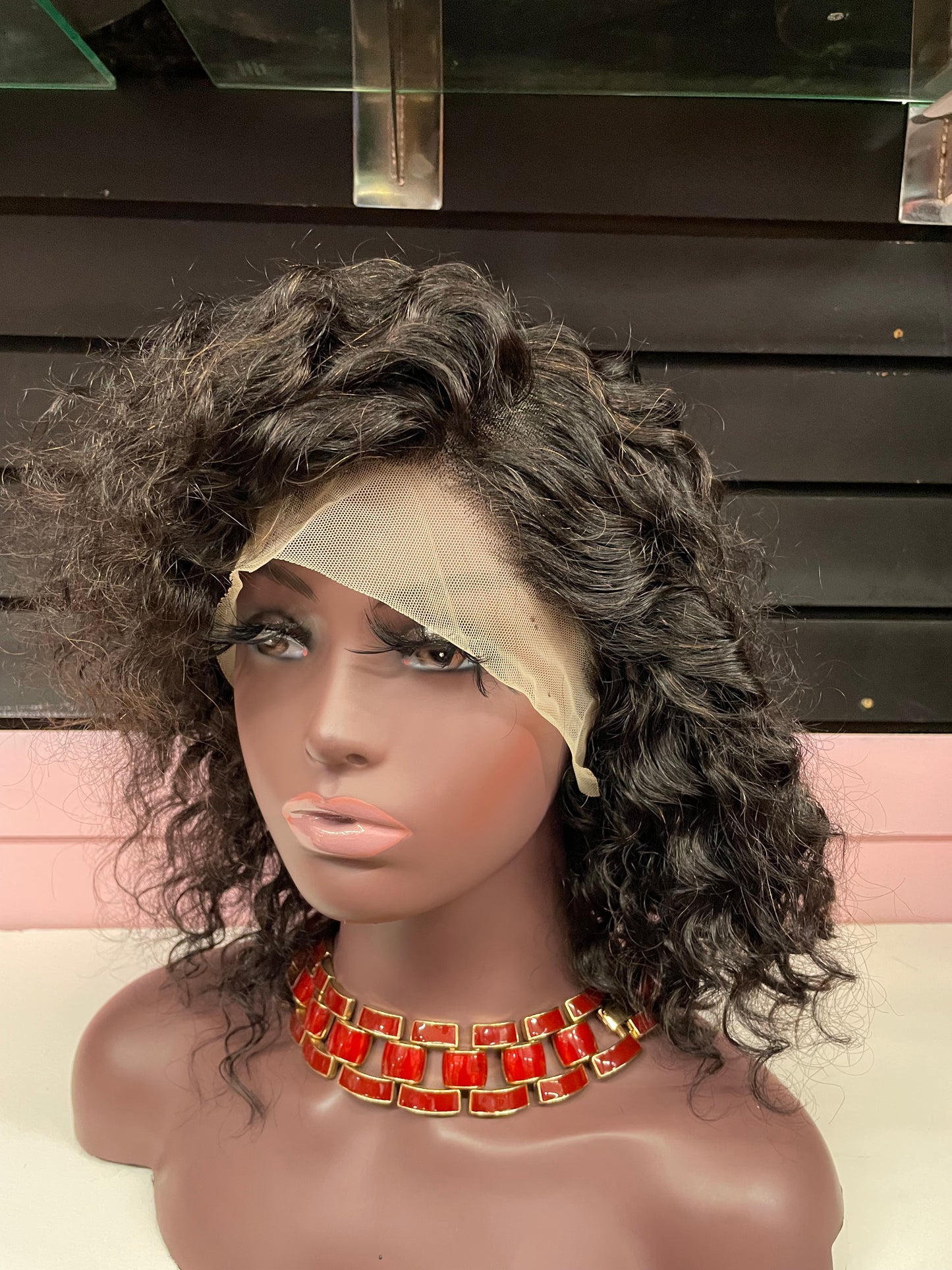 Wig Deepwave Bob 13x4 Lacefront