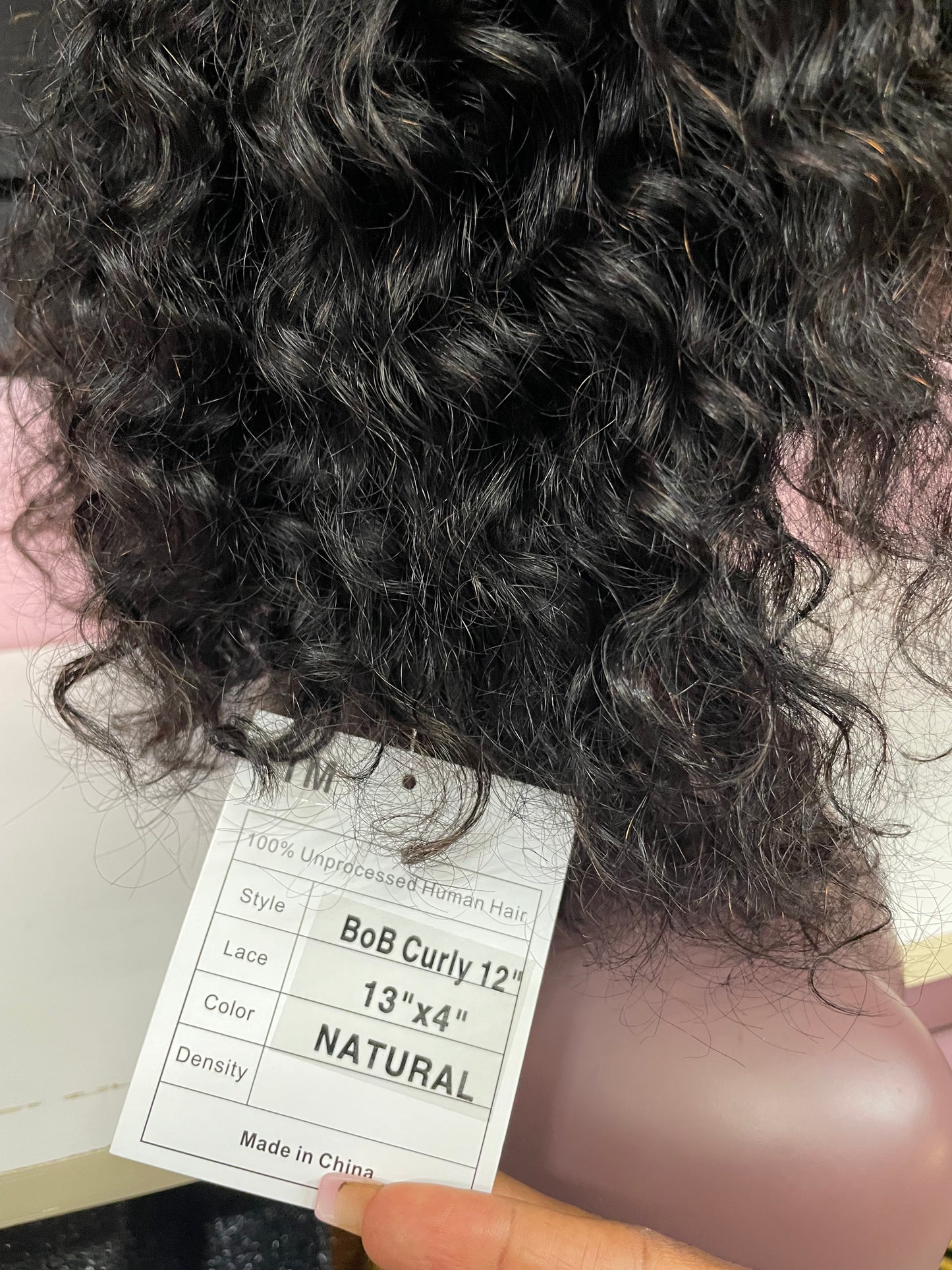 Wig Deepwave Bob 13x4 Lacefront