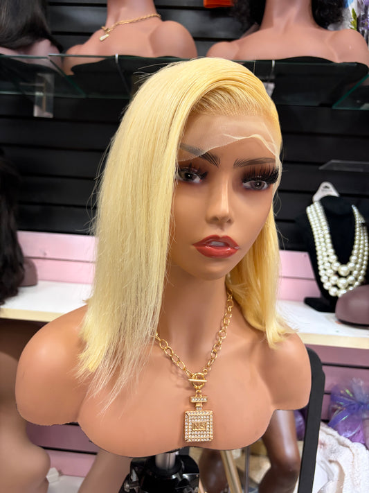 Blonde Bob Frontal Wig