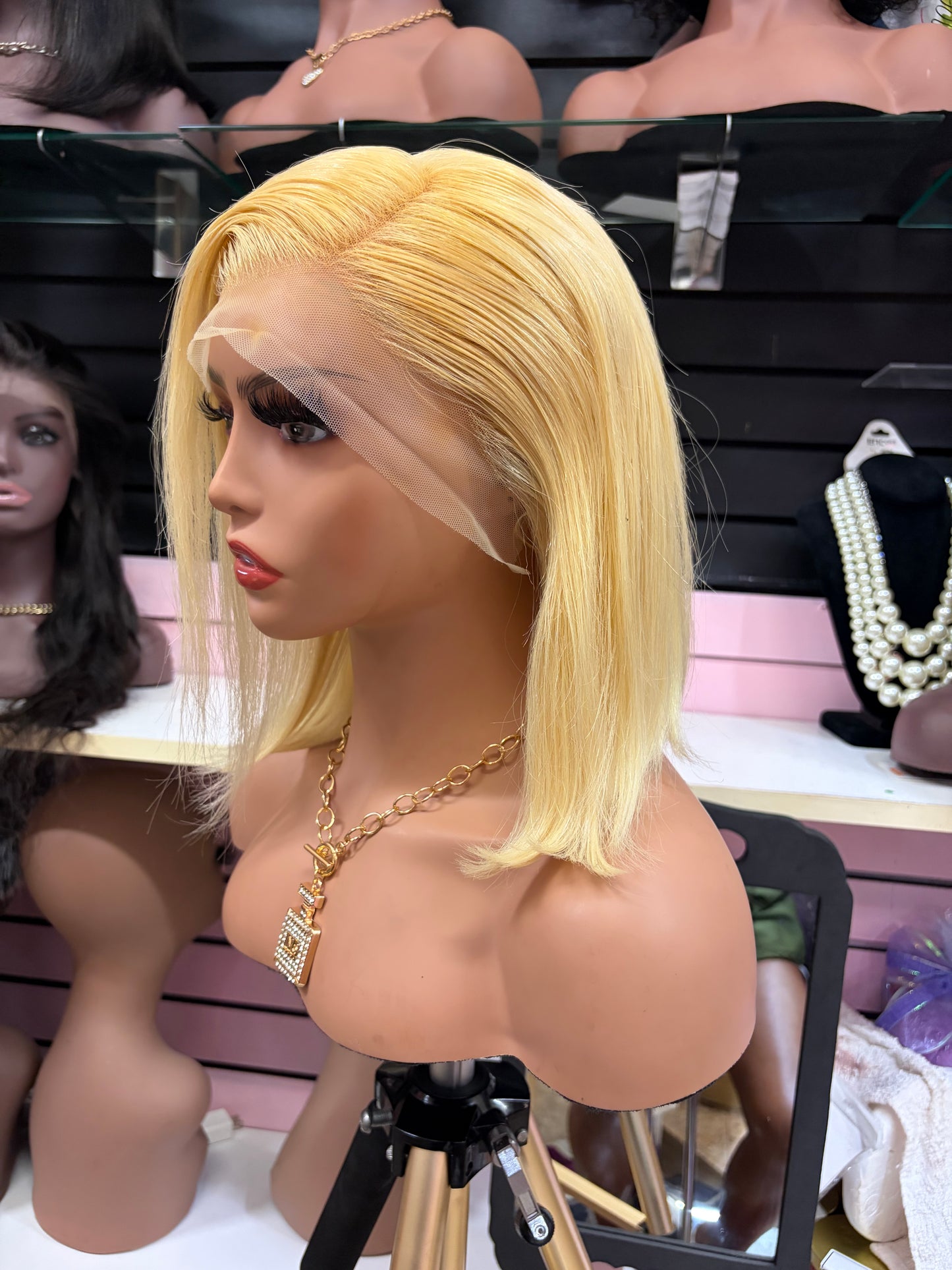 Blonde Bob Frontal Wig