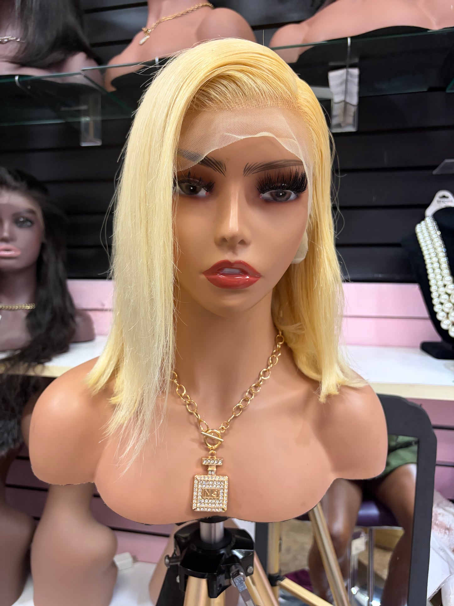 Blonde Bob Frontal Wig